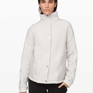Lululemon Go Cozy Jacket Perl Grey